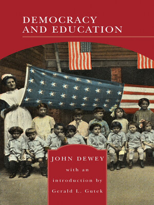 cover image of Democracy and Education (Barnes & Noble Library of Essential Reading)